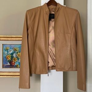 Wilsons Leather Pelle Studio Camel Jacket